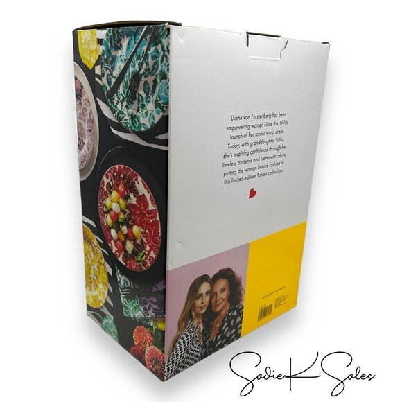 DVF‎ for Target Arrow Geo 4pc Dessert Plate Set- Diane Von Furstenberg - Picture 6 of 7